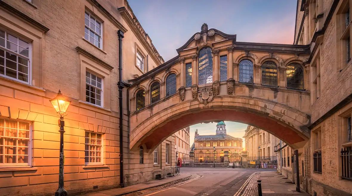 Le pont des soupirs à Oxford