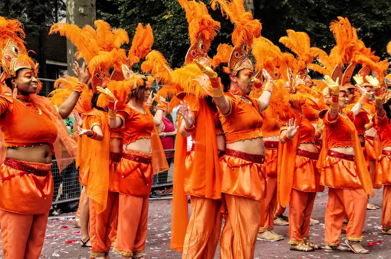 Les cortèges au Carnaval de Notting Hill