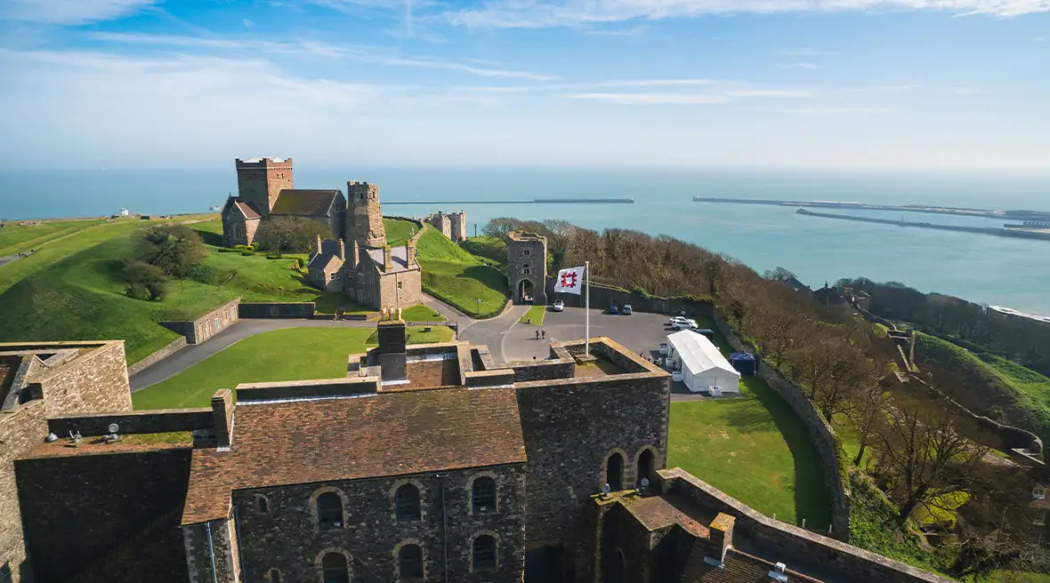 Le château de Douvres, l’un des plus hantés du Royaume-Uni.