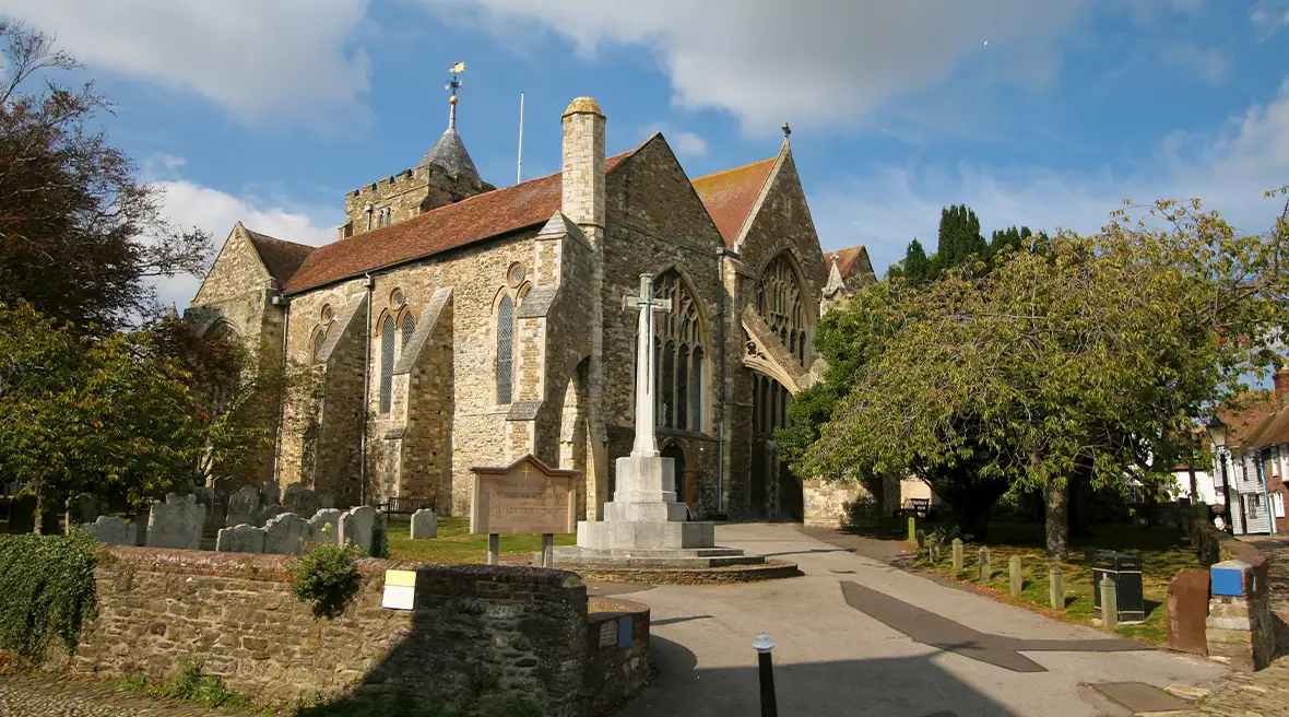 L’église de Sainte-Marie la Vierge à Rye