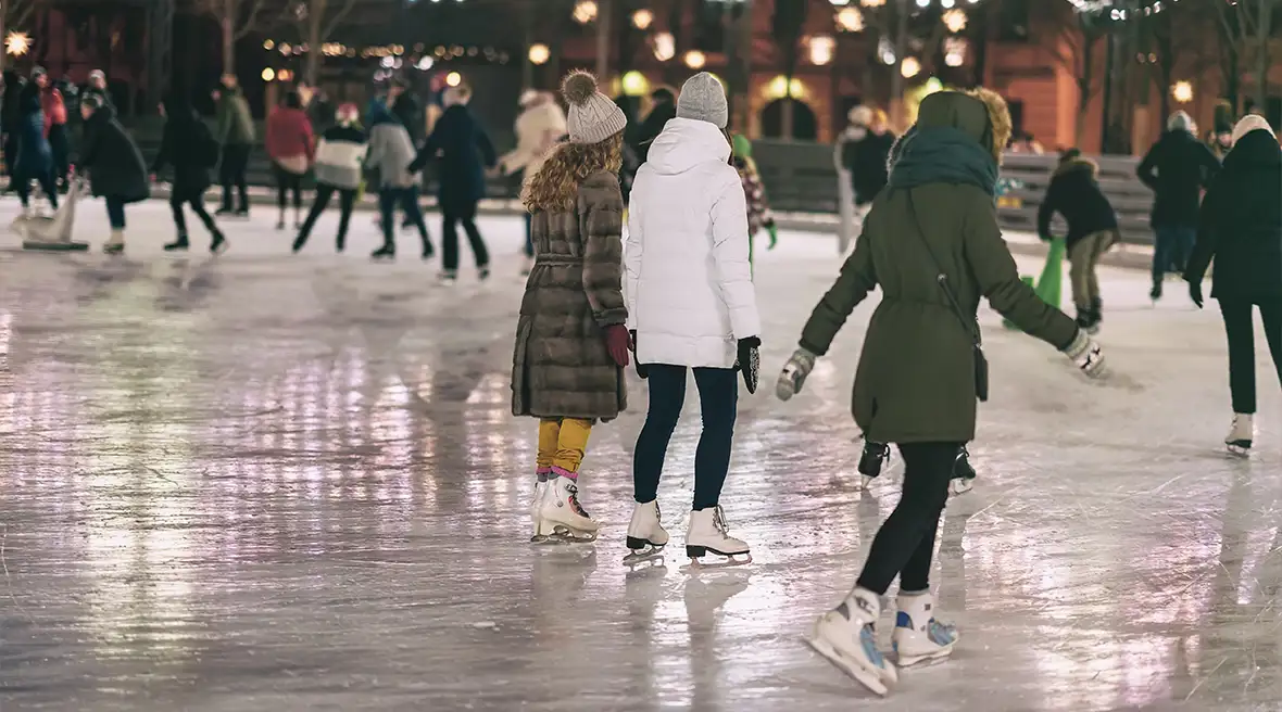 Faites du patin à glace en plein air à Tunbridge Wells